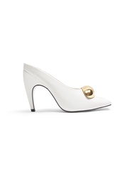 LT76-Guốc Sục Khóa Vàng Thời Trang Thiết Kế Độc Đáo Alex Sara ALEX & SARA