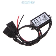 mm DC-DC 12V to 5V 3A 15W Car Power ConverterUSB Converter Regulator Output Adapter