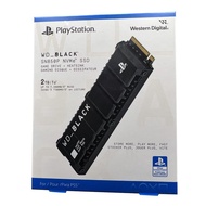 Western Digital 2TB WD_BLACK SN850P NVMe M.2 SSD for PS5 - w/ Heatsink, 7300MB/s