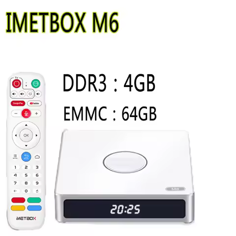 IMETBOX M6 TV Box 4GB 64GB with Vioce Control Wifi 6 8k HD Smart TB TV Box Hot in Korea Singapore Ja