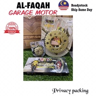 AL-FAQAH🇲🇾 Y15 SPROCKET HEAVY DUTY SET (saiz 420) rantai o-ring HOYO