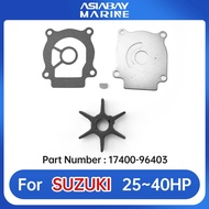 Impeller Water Pump Repair Kit For DT25 DT30 DT35 DT40 Suzuki Outboard Engine 25 30 35 40 Hp Marine Boat Engine Part 174