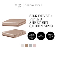 SUTRA SILK Queen Size 2 Piece Bedding Set