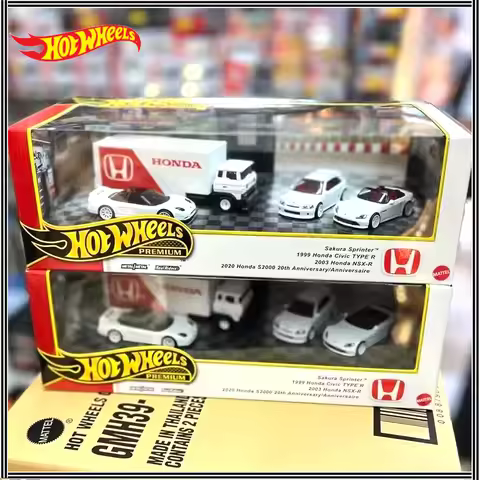 New 1/64 Hot Wheels Premium Honda Garage Series GMH39 9C7D 2020 Honda S2000 20th Anniversary/Anniver