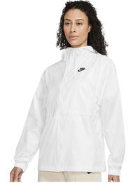 Nike Plus Size Repel Windbreaker Jacket White