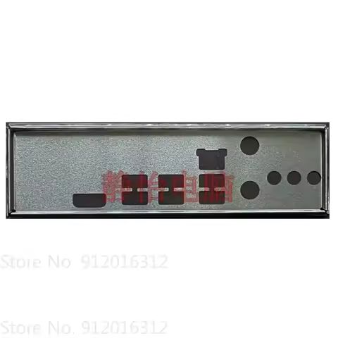 IO I/O Shield Back Plate Blende for ASUS ROG STRIX B450-I GAMING、ROG STRIX X470-I GAMING Baffle Brac