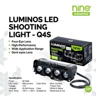 Luminos LASER SHOOTER LAMP 3 EYES 4 EYES SUPER BRIGHT SQL 3 eyes 4 eyes WHITE YELLOW