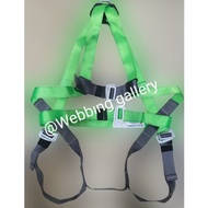 H-LIFT Full body harness Green Double Hook lanyard with shock absorber