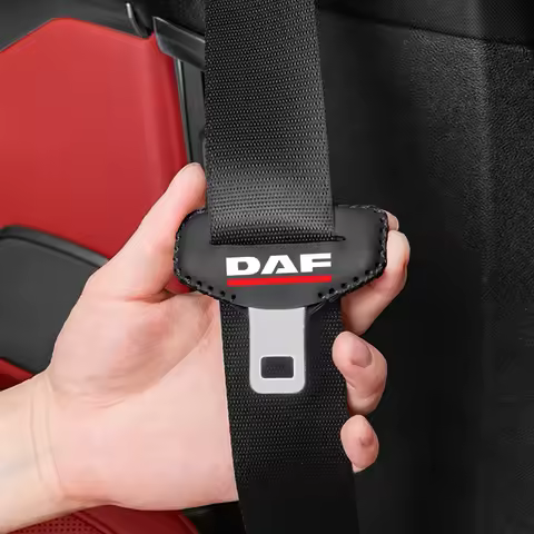 Car Seat Belt Clip Protector Seatbelt Buckle Plug Protective Cover For DAF XF 95 105 CF LF VAN Car a