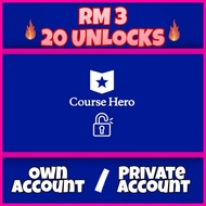 [ Coursehero] Course Hero Unlock / Own Acc / Private Account