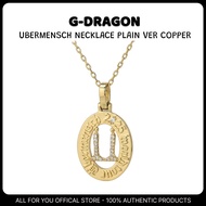[G-DRAGON] GD Ubermensch Necklace Copper