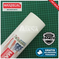 Skotlet Putih Doff Glossy Maxdecal Scotlet White Dop Gloss Stiker Matte Metalik Kilap Sticker Anti G