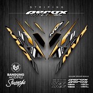 STRIPING AEROX ALL NEW CONNECTED 155 MLK 4/ VVA 2021-2023/ MOTO AEROX 155 NEW AEROX NEW 155/