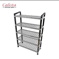 Cosmic Shoe Rack 5-tier/4-tier CALISTA/CALISTA PLASTIC Slipper Shoe Storage