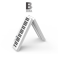 Digital Foldable Piano - Bora BX-20 PRO (BX20 PRO) - White, Bluetooth, 88 pressure-sensitive keys