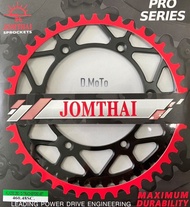 สเตอร์หลัง เหล็กไล่เบา 42 45 48 50 ฟัน ใส่ Kawasaki KLX230 KLX250 และ D-Tracker250 98-16 -โซ่ขนาด 5