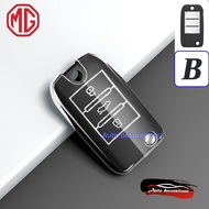 เคสกุญแจรถ MG S5 ปลอกกุญแจรถ MG5 HS MG4 VS ES ZS เคสกุญแจรถยนต์ MG4 พวงกุญแจหมี MG5