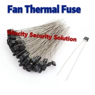 WSS (5pcs) Fan Thermal Fuse 2.5A 【80c~150c】
