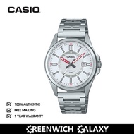 Casio Stainless Steel Analog Dress Watch (MTP-E700D-7E)