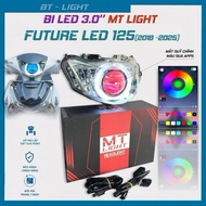 MT Light 3.0 Led Bi-Spherical Light with molded base Future Led 125 + Auto Passing Led Headlight