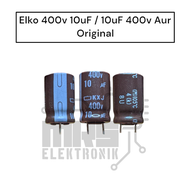 Elko 400v 10uF / 10uF 400v Aur Original Isi 10pcs