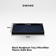GWANG | Aluminum CNC EDC Storage Tray Rectangle Apple Style