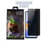 MACCPRO TEMPERED GLASS ANTI SPY SAMSUNG S25 FE/S24 FE/A04/SAMSUNG A04E/M15/M54 5G/M34 5G/S21 FE/S23 