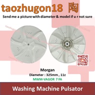 Morgan Washing Machine Pulsator Mesin Basuh Kipas MWM-VAGOR 7 FA