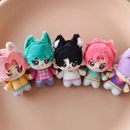 Kpop Demon Hunter Merch 10cm Printed Cotton Doll Peripheral Super Cute Plush Toy Huntrix Kids Toys