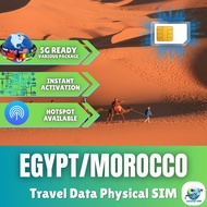MimoX SimCard♕【EGYPT/MOROCCO】SIM CARD TRAVEL【4G/5G】埃及 / 摩洛哥 上网卡🔥🔥🔥🔥