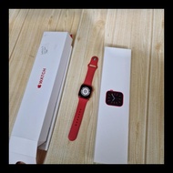 [Ibox Resmi] Apple Watch Series 6 40Mm Second - Iwatch I Watch 6 40Mm Fullset Original - Red, Eks Re