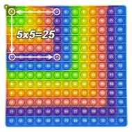 Math Learning 12x12 Multiplication Chart Board Games, Math Manipulatives Interactive Activity Quick 