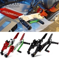 Motorcycle  RS 660 Adjustable Footrest Pedal Rearset Rear Sets For Aprilia RS660 Tuono 660 2021 2022