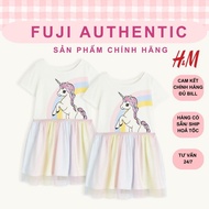 HM AUTH baby girl dress, multicolored cotton chiffon Pony dress for 1 year 2 year old baby - FUJI AU