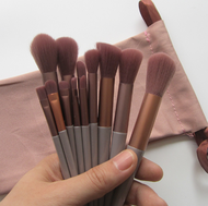 Bayar Di Tempat - Alat Make Up 13 PCS / Kuas Make Up / Brush Make up Set / Kuas Blush On / Kosmetic