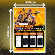 PISO WIFI TARPAULIN WITH EYELETS FOR WiFi5-SOft (Default Theme)