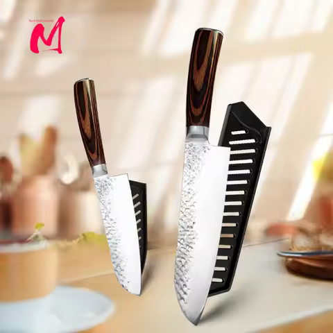 Kitchen Knives Japanese Chef Knife Japanese Santoku Knives 7CR17 440C High Carbon Stainless Steel Me