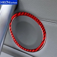 For BMW 1 Series E81 E82 E87 E88 2008-2013 Carbon Fiber Stickers Player Speaker Interior Car Accesso