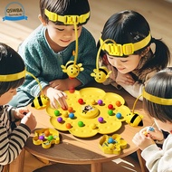 Colorful Multifunctional Magnetic Bees Toy Preschool Kids Color Shape Recognition Game For Learning 