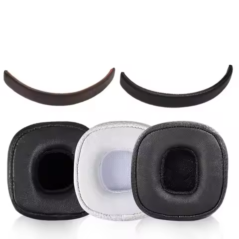 1Pair Replacement Earpads Protein Skin Ear Pads Cushions For Marshall Major 3/Major III Headphones H