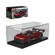 Mold King 27087 F296 GT3 Supercar Model Building Set 416 Pcs with acrylic display box