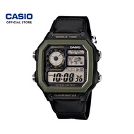 CASIO GENERAL AE-1200WHB Men's Digital Watch Genuine Cloth Band