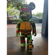 BE@RBRICK Raphael Chrome Ver 400% & 100%