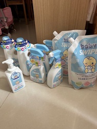 Babyswipe BB威寶 洗衣液 洗奶樽 補充裝 玩具清潔噴霧 消毒搓手泡泡 濕紙巾 沖涼泡泡