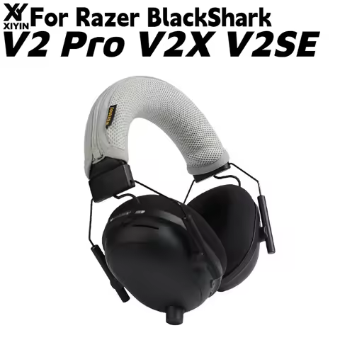 Comfortable Zipper Head Beam Protective Cover Sleeve for Razer BlackShark V2 Pro V2X V2SE Headphones