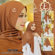 Erin collection jilbab instan segitiga knit premium Erin esk 1130