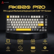 Ak820/ak820pro Mechanical Keyboard Hot Swapping Gasket Bluetooth 5.1/wireless/wired Customized Keybo