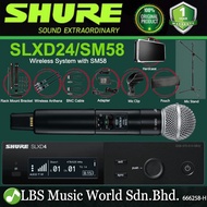 Shure SLXD24/SM58 Wireless System with SM58 Handheld Transmitter Microphone (SLXD24 SM58)