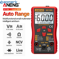 Lepmerk Máy Đo Đa Năng ANENG M118A Đồng Hồ Vạn Năng Kỹ Thuật Số Độ Chính Xác Cao TRMS 6000 Đếm Điện