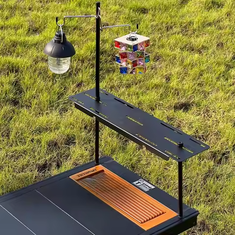 Tryhomy 0.5 Unit IGT Holder Desktop Storage Camping Lamp Stand For IGT Table Multi-function Table Bo